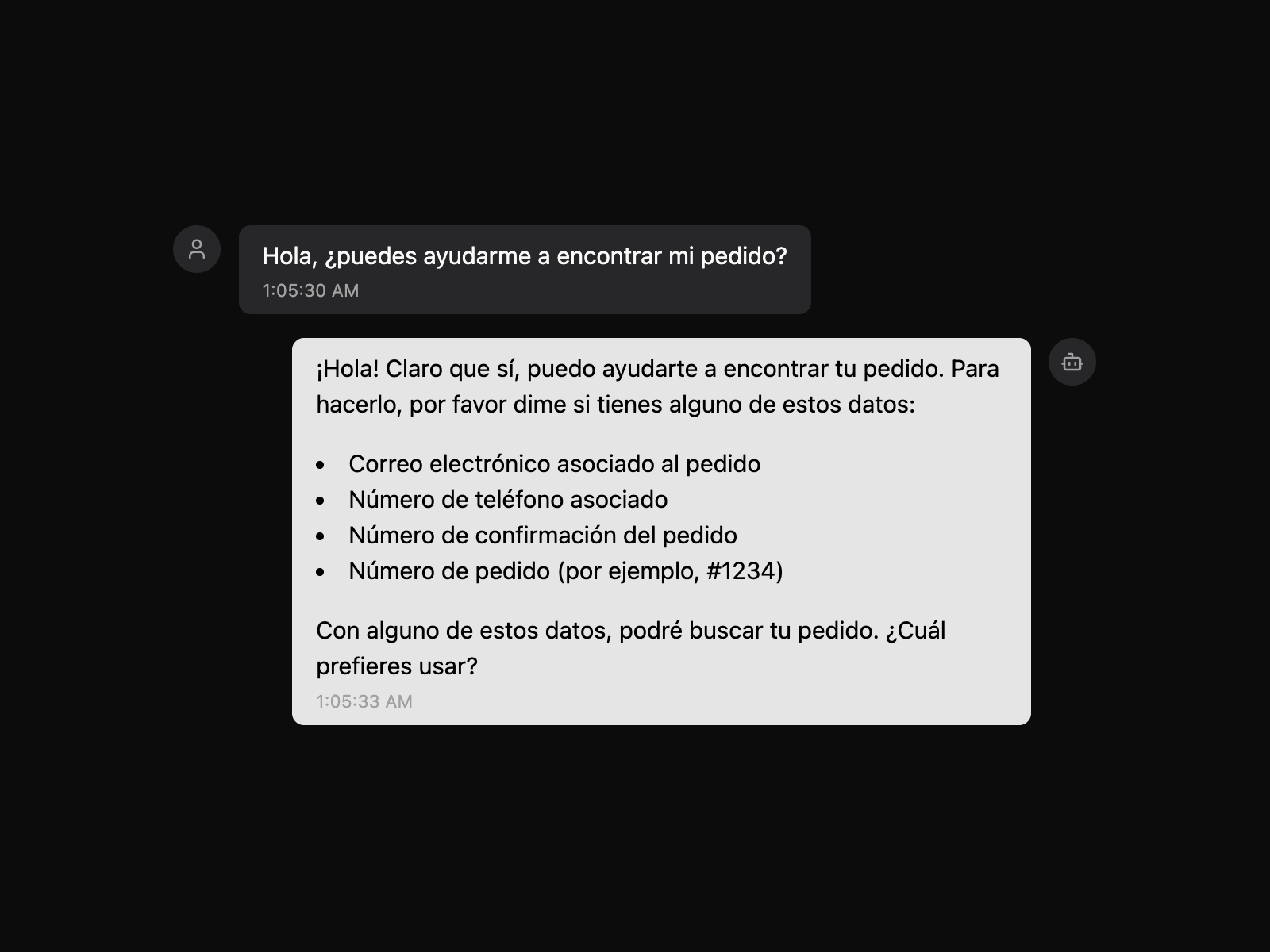 Clarky answering in multiple languages